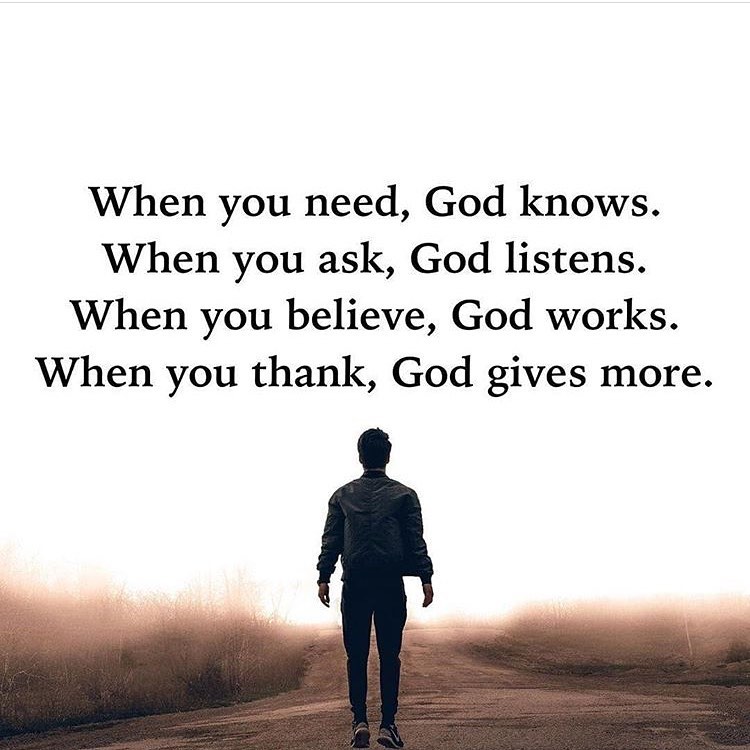 He's always there for us ✝️🙏