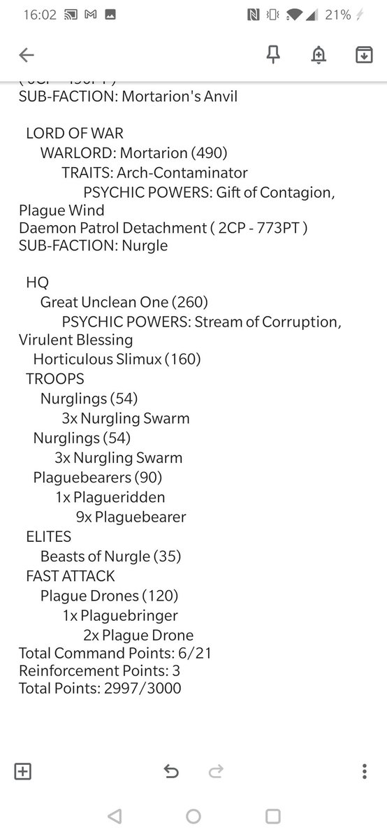 hunterturtle's tweet image. #40KBattleForge Who better in 2020 than Grandfather Nurgle