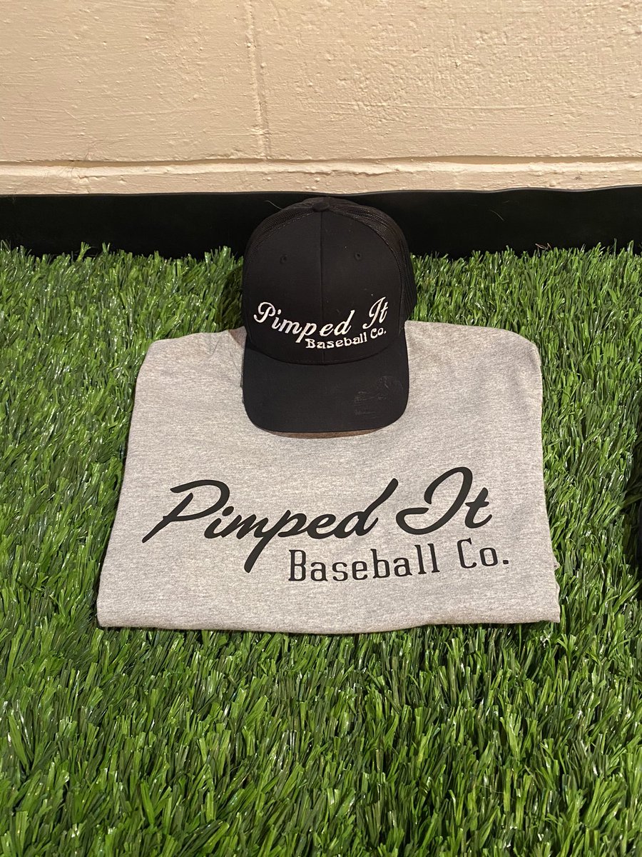 New shirts from <a href="/Pimped_It/">Pimped It Baseball Co.</a> get your hands on one of these! Need info on ordering? DM me. You will be PUMPED about the logo as well! Might be one of my all time favorite logos! Pair this with a hat and you walk into the ball park looking dangerous!