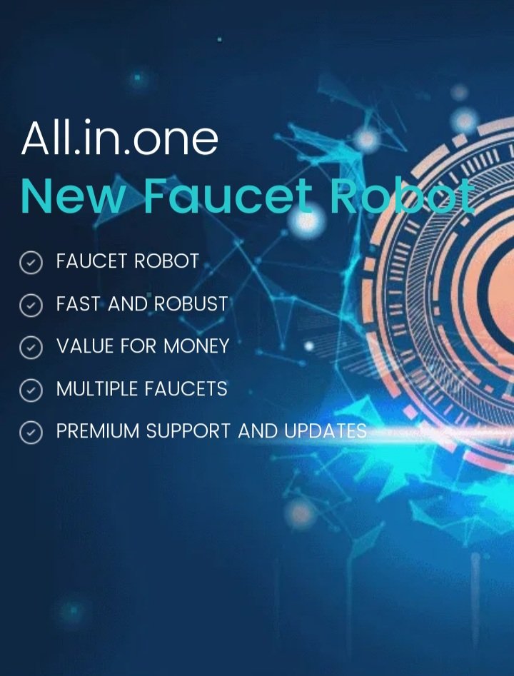 Webtalk6's tweet image. State of the art robot that automatically #claims #faucets and collects them into your own wallets. We have selected only the best-direct paying. no need to manually enter the #CAPTCHAs
Click link and click user to complete your register 
bit.ly/2Ke5OXL

#bitcoin #crypto