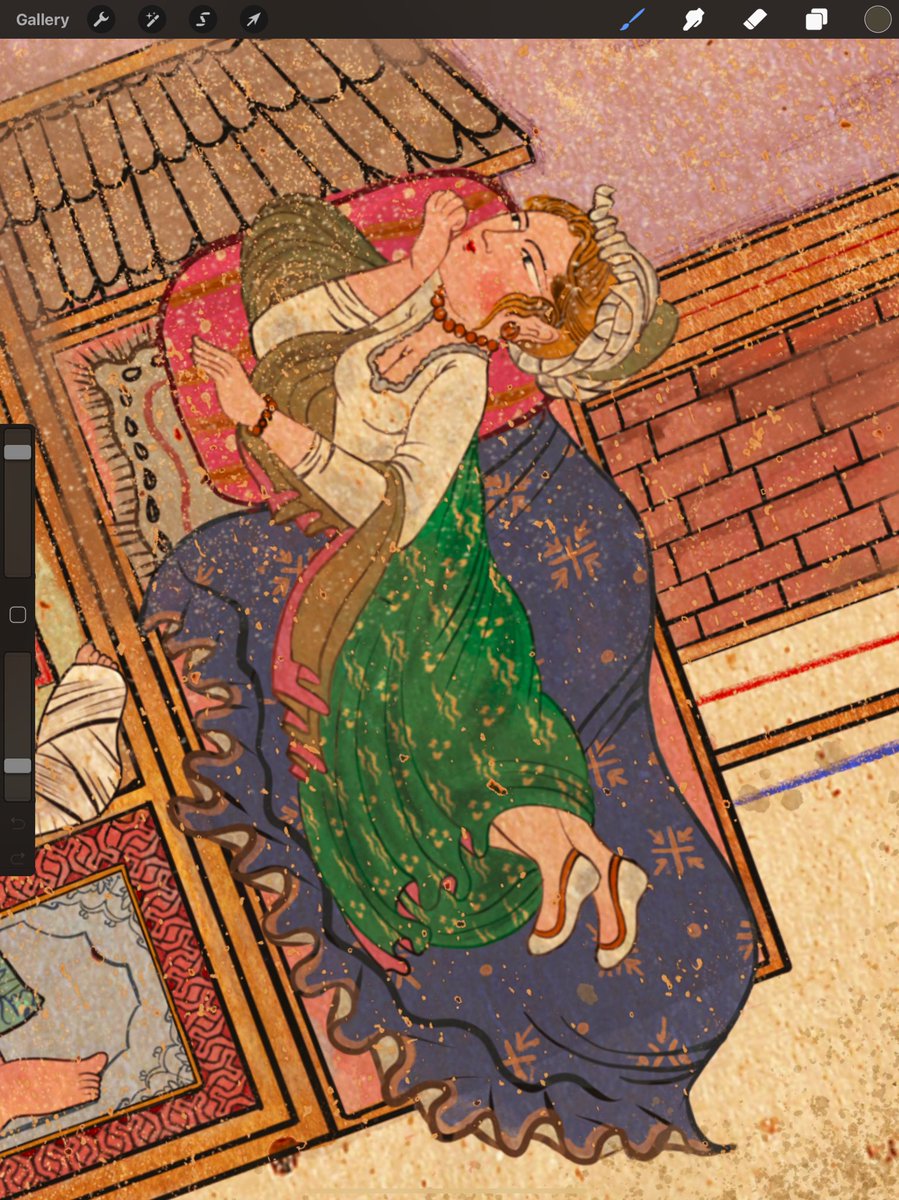 _Muratpalta's tweet image. #Procreate ile ilk defa bu kadar detaylı çalışma fırsatım oldu. Gerçekten de istenileni karşılayabiliyor. Sadece ne kadar yakınlaştığımı gösteren bir ölçek ve geniş alanları silmenin daha pratik yolu da olmalı. Onun dışında 10/10