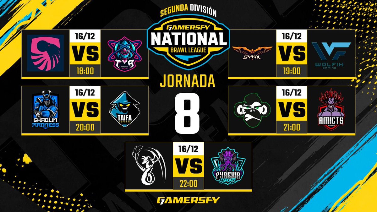 Menos de una hora para que arranquen los partidazos de #NBLJ8 2º DIVISIÓN

Alguno se moja? 👀👀
