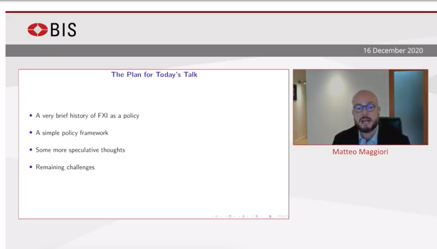 MacroPru's tweet photo. @BIS_org @m_maggiori @Stanford .@m_maggiori speaking at @BIS_org: Scope for #centralbank action is narrower during protracted post-crisis period of low rates #FXpolicy #financialstability https://t.co/moBwDJPWnb https://t.co/ookBPRM4aD