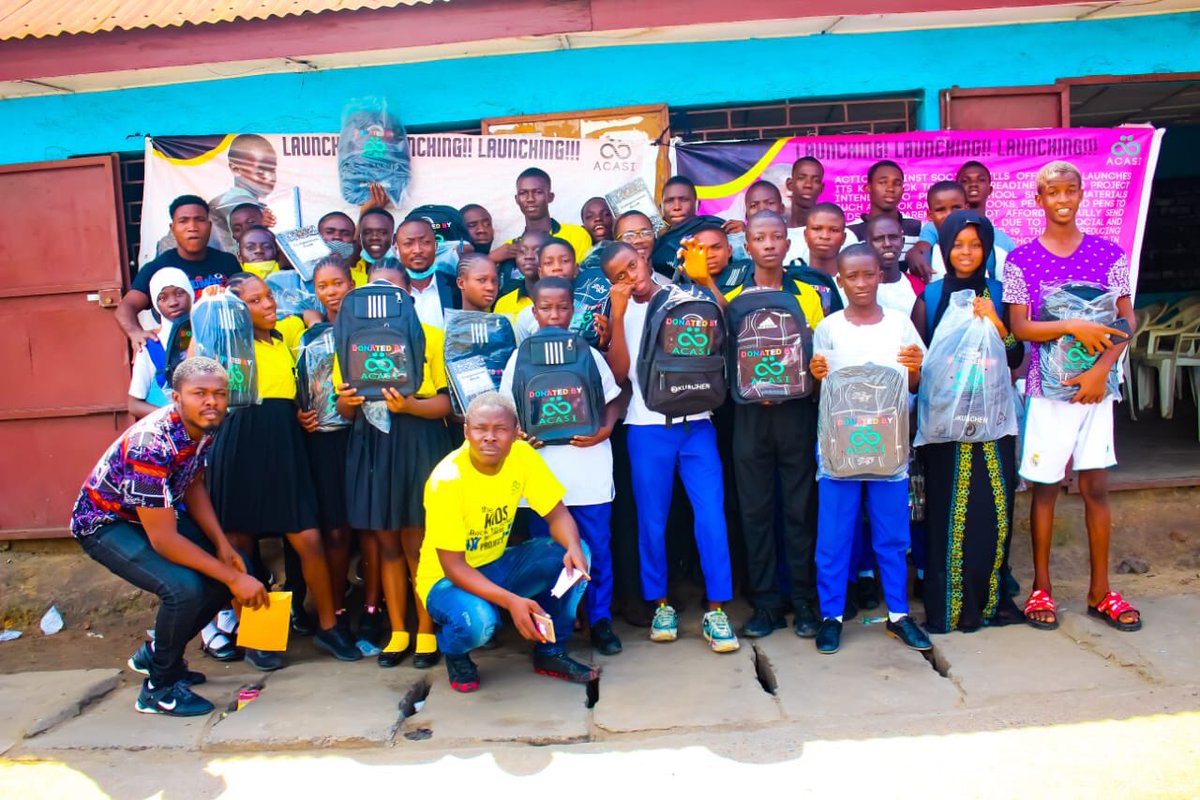 ActionIlls's tweet photo. The first phase of the Kids Back to School Readiness project was fully implemented today. We are truly grateful to our sponsors, donors, and supporters for helping put smiles on the faces of these school-going youngsters. 
 #thankyou  #covid19impacts  #donationsneeded https://t.co/qZYbXKchjw