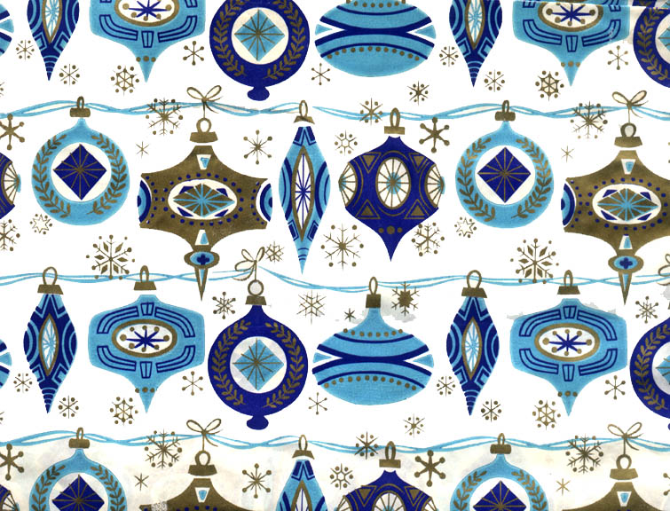 Vintage Christmas wrapping paper - a thread!   #wardsmorguefile