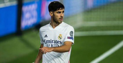  | RoleMarco Asensio was supposed to create a trident with Eden Hazard & Karim Benzema, but currently he finds himself behind Lucas Vázquez for RW & possibly Rodrygo & behind Vinícius Jr. & obviously when fit Eden Hazard for LW.He'll need to improve & rather quick.