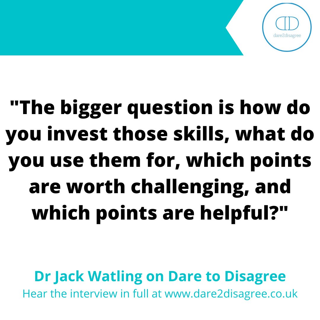 Hear the full interview on dare2disagree.co.uk In today's episode of Dare to Disagree, Jack Watling, research fellow for the Royal United Services Institute explains his process for influencing senior decision-makers. #communication #training #podcast