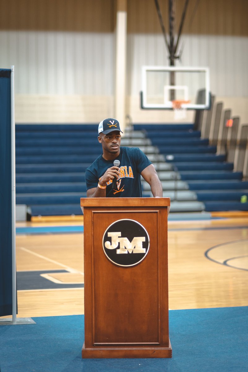 It's official! John Milledge Academy's <a href="/FostonAmaad/">Amaad Foston</a> signs with <a href="/UVAFootball/">Virginia Football</a>! Foston led the state of Georgia last year with 2772 yards on the ground with 46 TDs