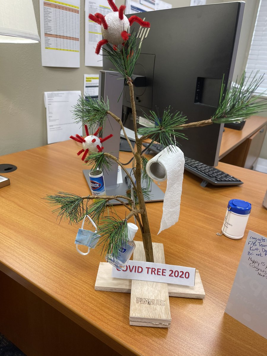 DBRCHIEF's tweet photo. I guess our back of the house Christmas tree about sums up 2020.... #lifeatdiamond #teamDBR #Diamondelite #spiritofchristmas #stayvacationed https://t.co/LkL2sJFlbx