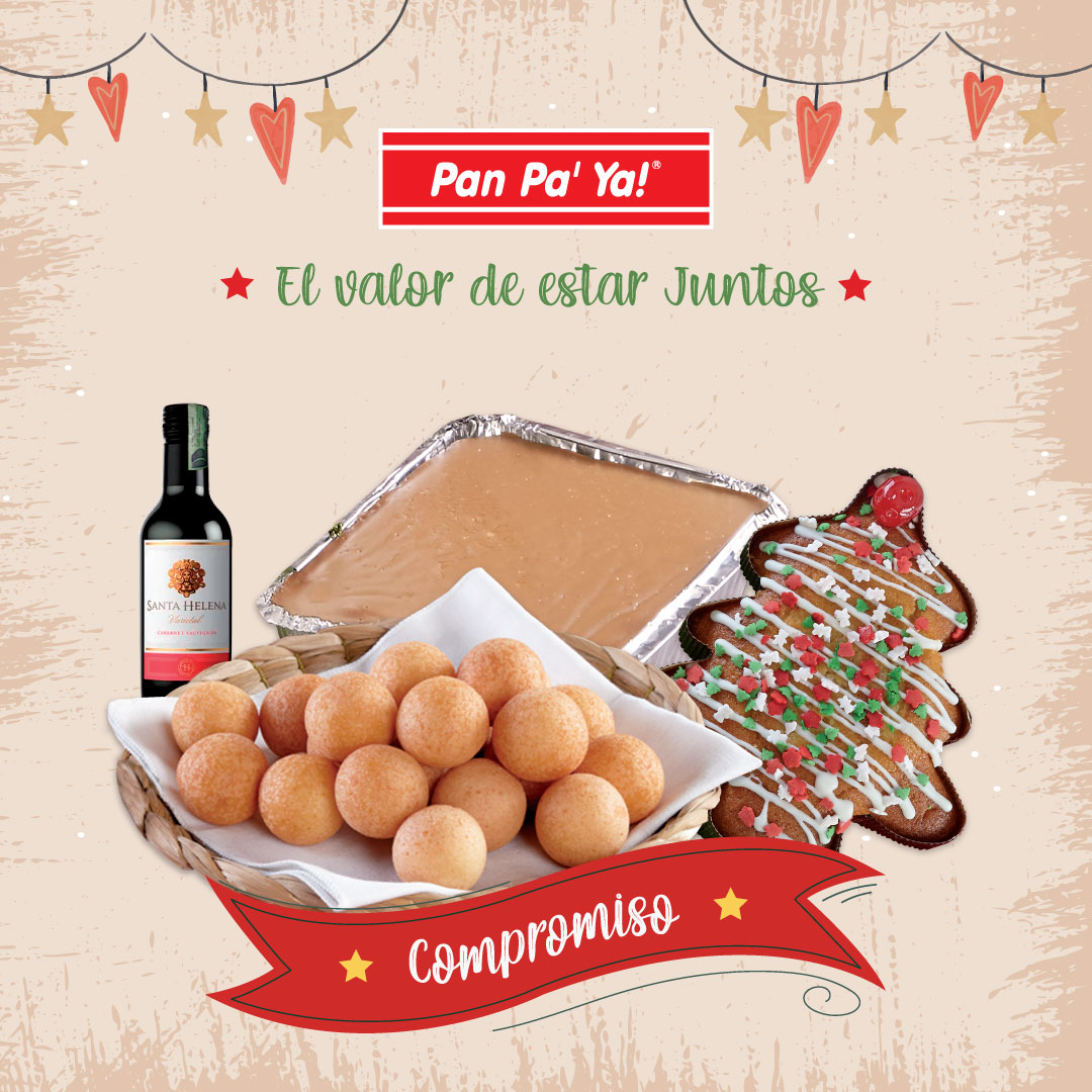 Dicen que un gesto vale más que mil palabras 💝 permite que tu obsequio sea el mejor regalo 😎 Comparte este delicioso Kit Compromiso 😋

☎ Llama al 487 7777 o al 3009109611

#PanPaYa #SiempreDelicioso #NavidadPanPaYa #ElValorDeEstarJuntos