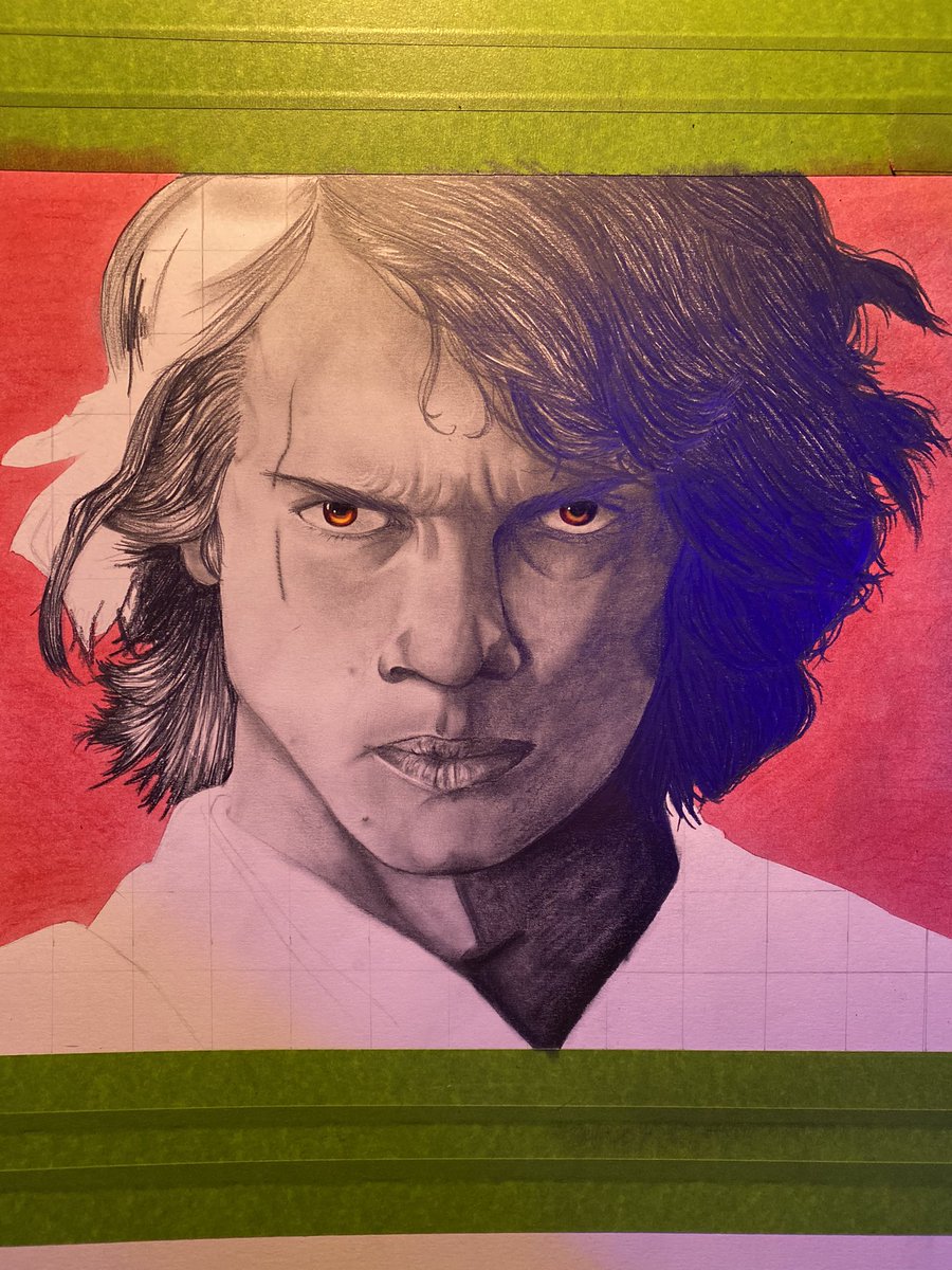 educatorjedi's tweet photo. Yeaaaahhhhh... her uncle is going to love it!  @starwars #DarthVader #theWars #theWars #thatkidgood #ArtistOnTwitter #studio705 #anakinskywalker https://t.co/Xpwg6CHQuw