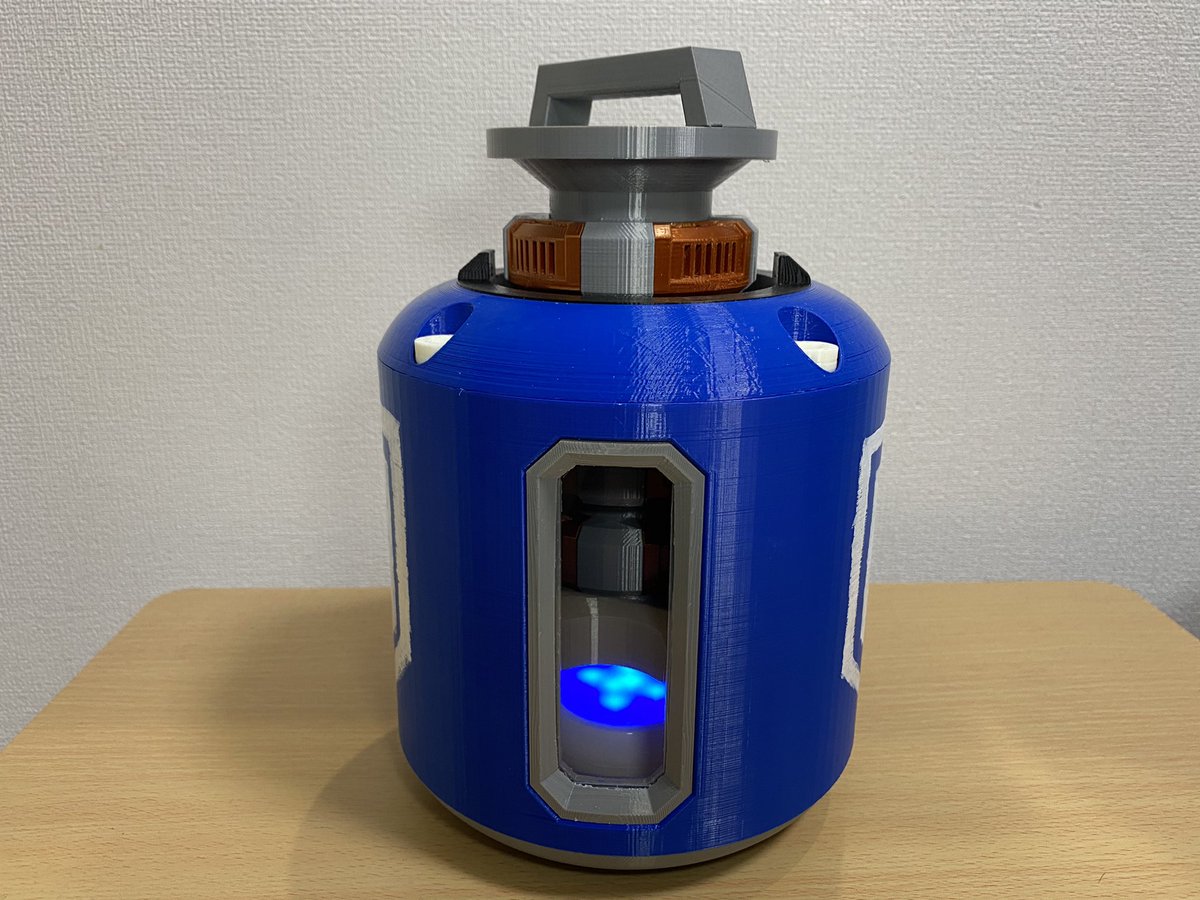 さとい Apexのシールドセル完成 海外youtuberの製作動画の 3dデータ公開されてたから プリントしてみました 設計元 T Co Asmwdgxh