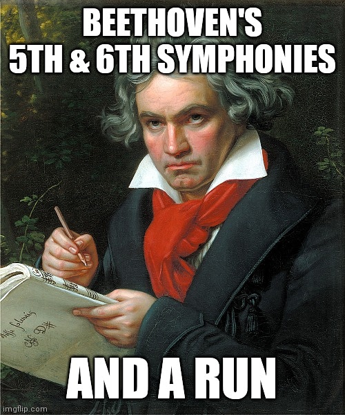 ErnieRuns's tweet photo. Let's go!👊
(The #classics - for his #birthday ✌)
🎻🎻🎻
🏃🏃🏃
💪💪💪
#December #DecemberMiles #running #runner #runningmotivation #workout #workoutmotivation #Beethoven #symphony #Wednesday #WednesdayMotivation https://t.co/prdtrYIGxr