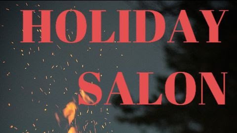 Oh, the weather outside is frightful, but our Holiday Salon is so delightful! Join us TONIGHT, 7pm ET for music and readings, featuring super talents: Diane Cook, Adrienne Perry, <a href="/amyraleon/">AMYRA</a> @WriterMayaLang and <a href="/drewcitron/">Drew Citron</a>. facebook.com/events/4408555…  📚