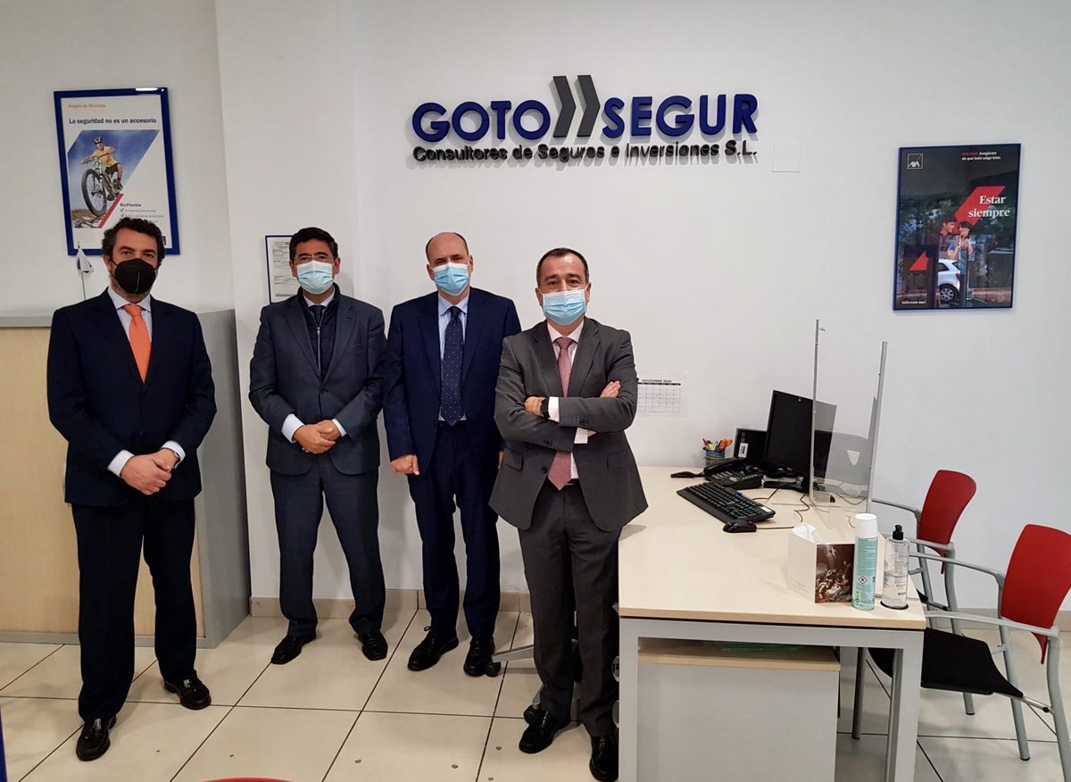 📣 En #Sevilla, con Agentes Generales de la #DT_SurAXA.
👍🏼👌🏼
Analizando el presente, caminando juntos hacia el futuro.
🌐
#StrongerTogether