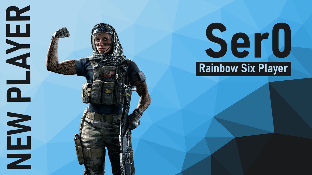 A new Viking aboard!
Wellcome @Ser0EqZe in our #RainbowSixSiege roster!