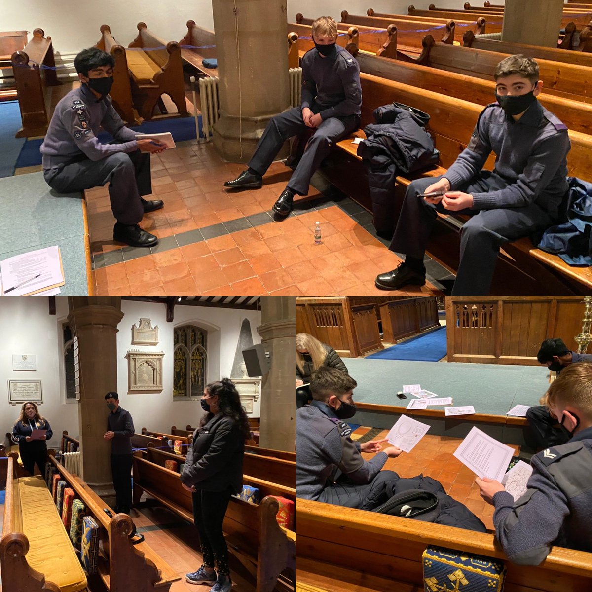 We have been very lucky tonight as we were able to hold our last parade evening face to face.

The evening was a consolidation (in the form of a competition) of their online training. It covered communication skills, STEM, and team building.