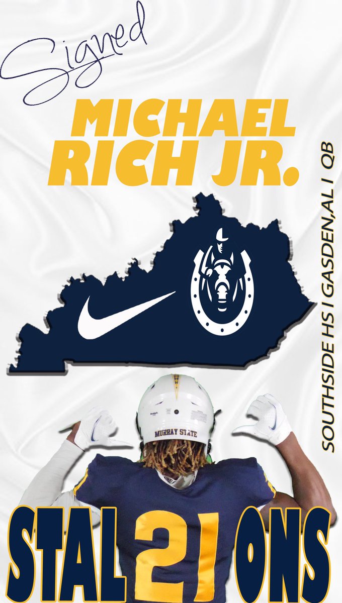 racersfootball's tweet photo. 🚨17th #STAL21ON in the Stable🚨@Michael_rich07 https://t.co/CRry3a2YPF