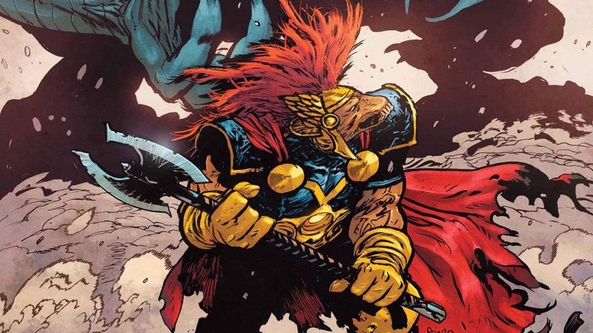 Beta Ray Bill wields a new weapon and new mission in Thor spin-off by Daniel Warren Johnson https://t.co/nONjFibpIC https://t.co/GUw4zS4Oud