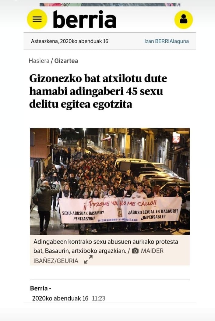 Ez dogu holakorik onartuko!!