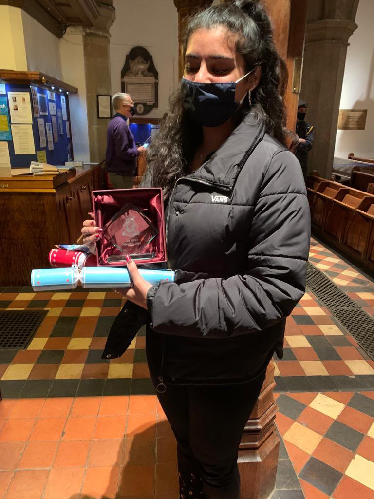 Congratulations to Cpl Sharma who has finally recieved her Top NCO Award from
Nov 19. 

She had a very busy month which included playing the Last Post at Remembrance Sunday.