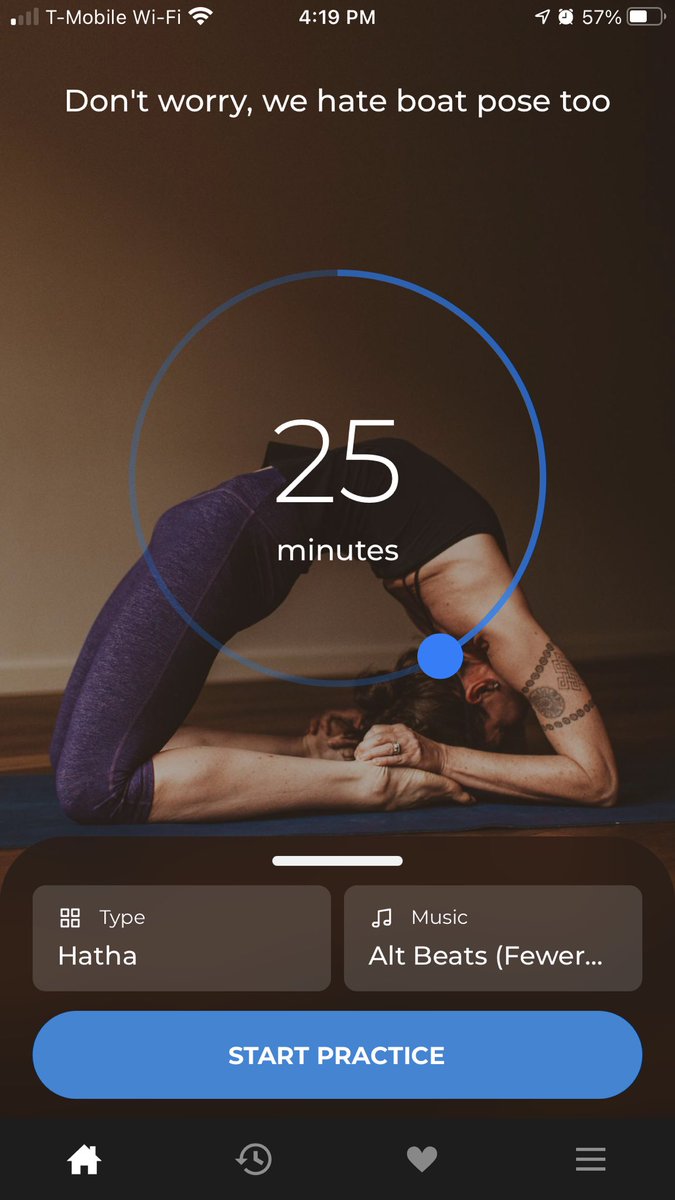 JennCIppy's tweet photo. My #DailySelfCare comes in the form different shapes. If you aren’t using @downdogapp - free for teachers - you’re missing out!! @PineViewMiddle @mhetzlernettles #LightUpDecember #YogaEveryDay https://t.co/VWLWEFgNzD
