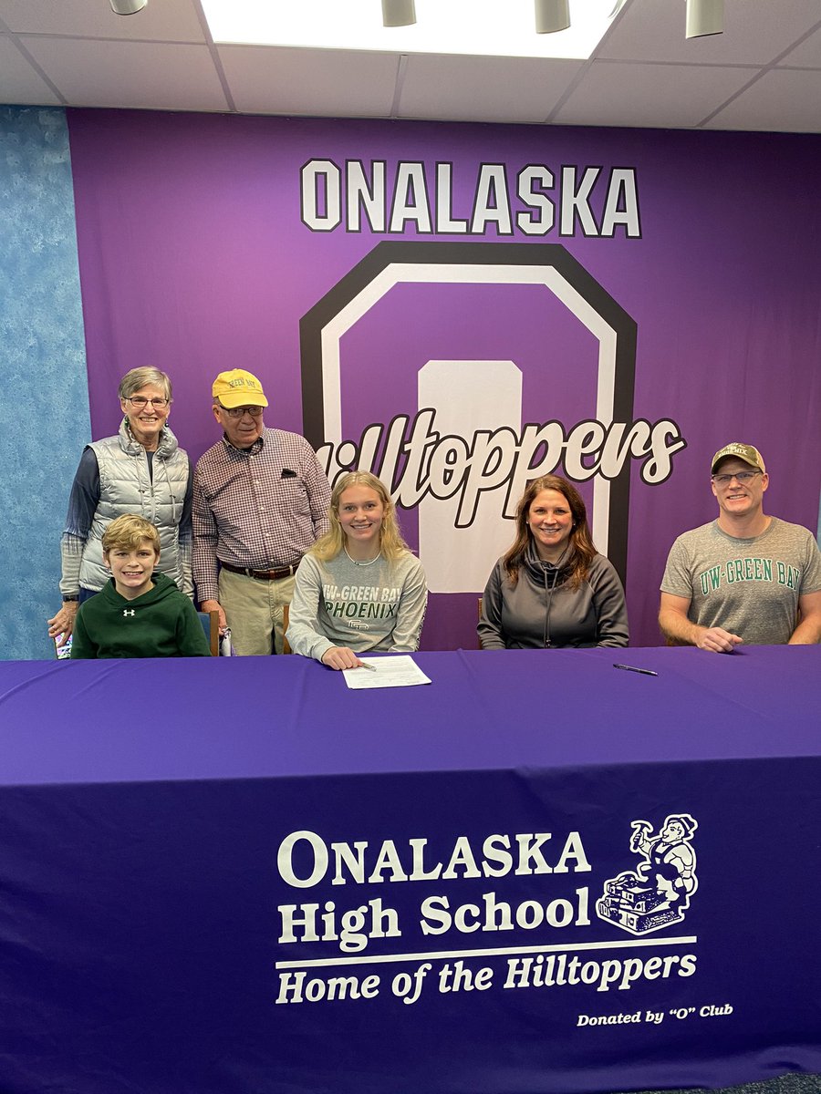 OnaActivities's tweet image. Congratulations Ellie!  Green Bay Bound for Cross Country. @shep1437 @0naFans