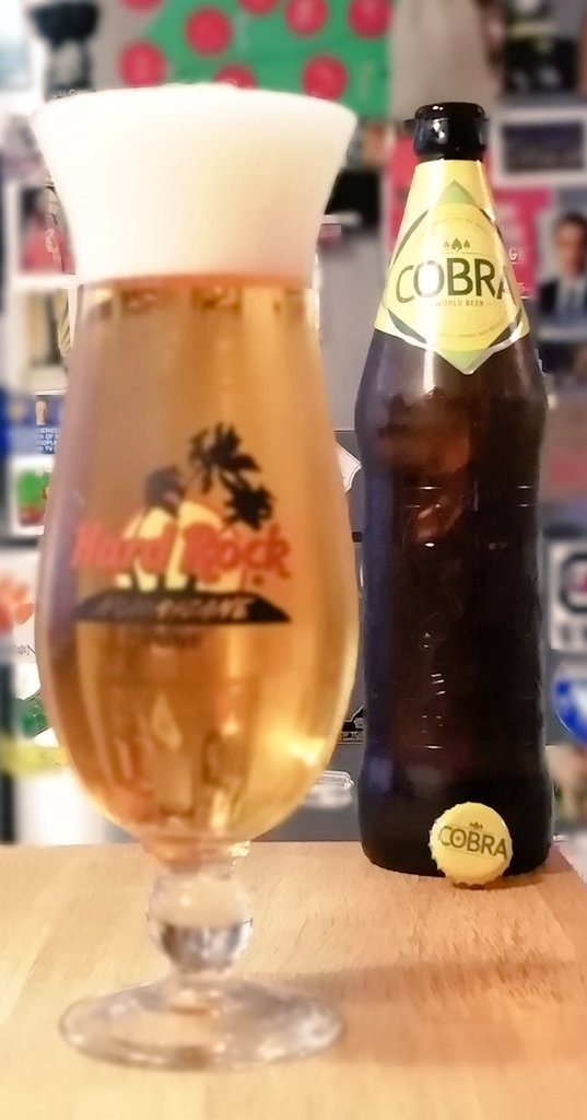 The beer that usually comes free with an Indian takeaway, this is actually pretty refreshing and there's a bit of a bite.