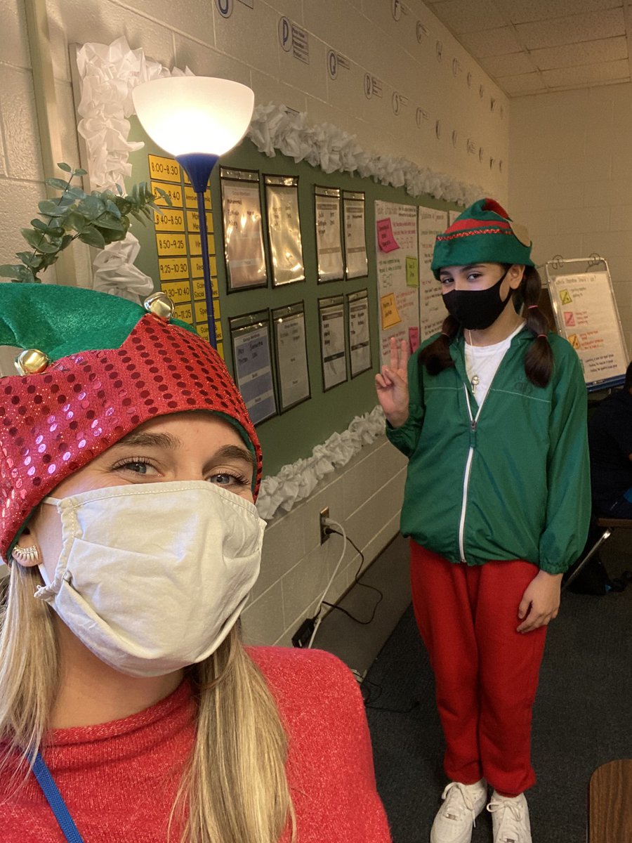 fergus_mcs's tweet photo. We’ve had elves and conductors this week! https://t.co/kfLvNjzFs9