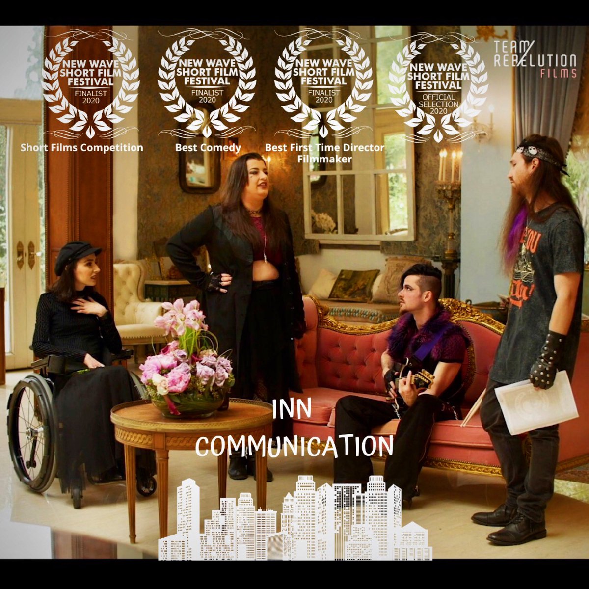 #InnCommunication is an Official Selection and Finalist in the following categories at the 2020 New Wave Short Film Festival in Munich, Germany: The Short Films Competition, Best Comedy and Best First Time Director Filmmaker - <a href="/iamesthermira/">Esther Mira 🐨</a>. Go <a href="/team_rebelution/">Team Rebelution Films</a>!!! 🙌🏽✨🙌🏽✨🙌🏽✨