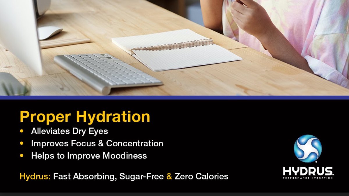 Having trouble managing your child's #elearning ? Proper #hydration can help improve #focus and #concentration in #children! Get the Hydrus Edge Now and Feel the Difference!  #adhdmoms #adhd #hydration #elearning #dryeyes #digitaleyestrain #remotelearning #pandemiclife