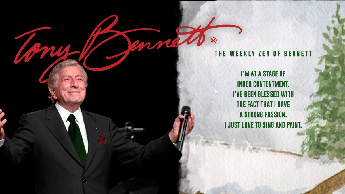 itstonybennett's tweet photo. I hope you all find even greater contentment in the new year. #WeeklyZenOfBennett https://t.co/WX2Hj41PSK