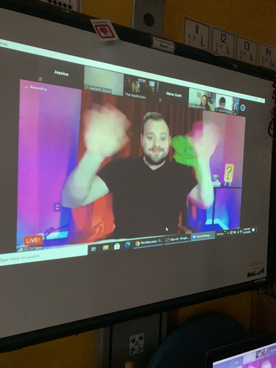 JDean2183's tweet photo. So thankful to @seyfarthshawLLP and @SeyfarthGiving for making today’s virtual visit to the North Pole magical!! Thank you @l_almon for always going above and beyond for us! @ps483matilda @cristinevaughan @mariacioffi12 @SamYoung610 @District11BX https://t.co/8Dxvs66gag