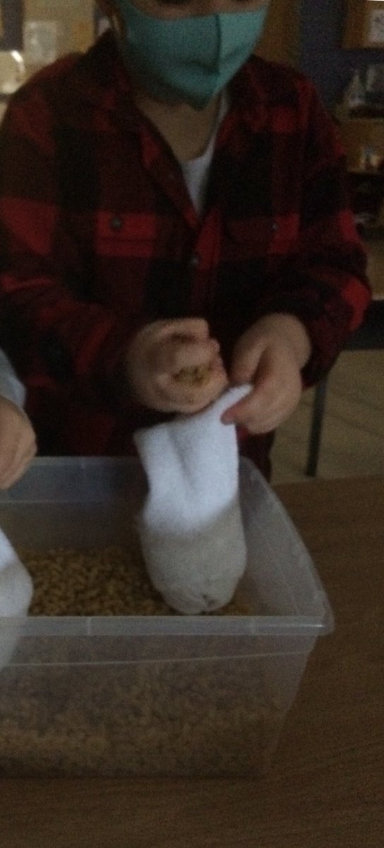 Socks, pasta, and students!?
What did we get up to today?