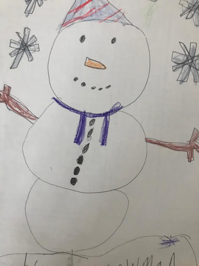 StCharlesGla's tweet photo. Primary 3a took part in the virtual @FMReadChallenge session this morning with author Matthew Fitt
and illustrator Benji Davies. The children took part in a drawing session based of Benji’s book #TheSnowflake. @scottishbktrust https://t.co/dW6EYgxspi