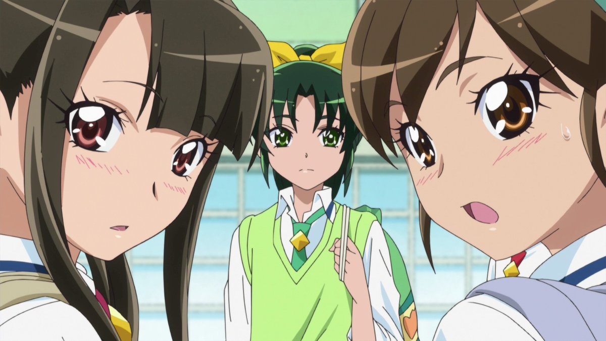 Hetax Film さっき観たスマイルプリキュア第4話に出てくる美人だけどちょっと感じの悪いふたりの先輩って 声の出演にクレジットされてないいわゆる兼役なんですがどちらの方が演じていたんでしょうか と思いつつ もうそろそろ寝ようｗ Precure