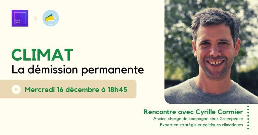 PartiCivil's tweet photo. [EN LIVE 🔴] On se retrouve à 18h45 avec @cyrillecormier, @AdamMelki_ de l’équipe #PartiCivil et @PenserLapres pour un échange sur le nouveau rôle des citoyens dans la transition écologique ✊🌍

👉 RDV sur le Facebook Live https://t.co/PFNEFXIGMA https://t.co/aXDlSol8kl