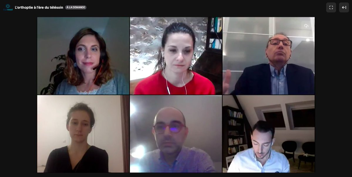 EyeneedFR's tweet photo. #Eyeneed est ravie du #webinar co-organisé avec @ContLuneautech hier soir. Merci aux participants et aux orthoptistes qui ont accepté de témoigner. 
Pour le visionner, c'est par ici :https://t.co/U2wQLXxqYM
#orthoptie #orthoptistes #ophtalmologie #santevisuelle #téléophtalmologie https://t.co/6tyTRTlGBX