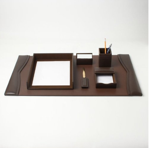 Beautify your desk with a 6 piece #bonded #leather #desk set and make sure your #office puts forth the professional presence you want bit.ly/2WeprDi