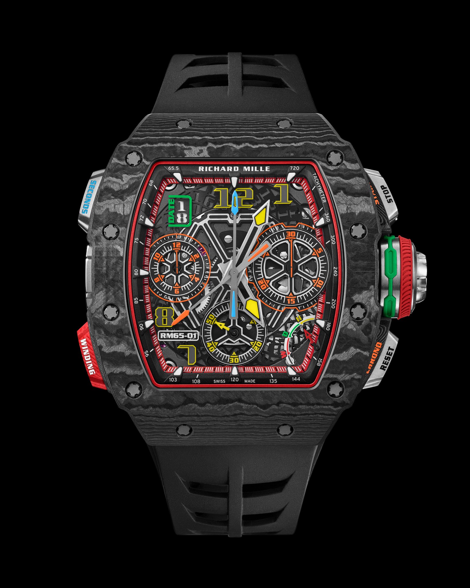 Richard Mille First Automatic Split Seconds Timepiece The Rm 65 01 Combines The Mechanical Soul Of The Rm 004 And The User Friendliness Of An Automatic Watch For Everyday Use T Co Cg0n8dwevj Richardmille Rm6501