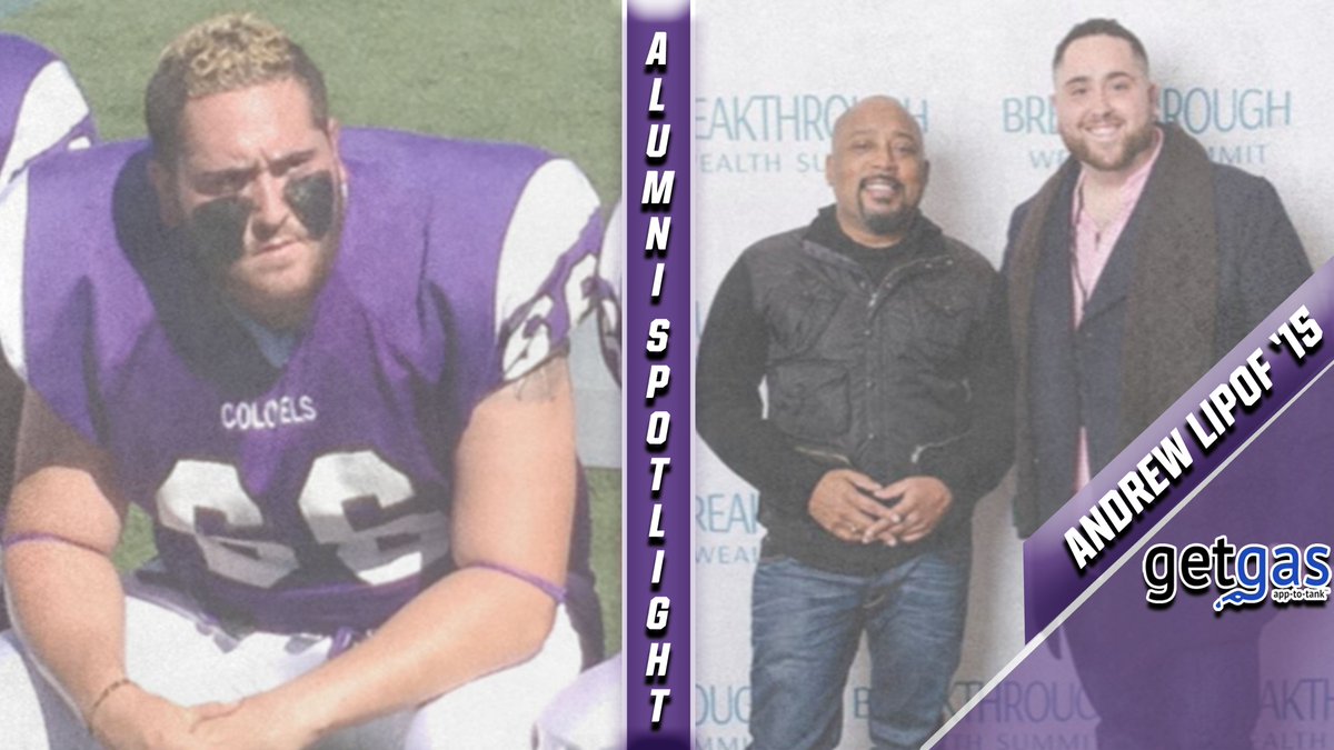 Alumni Spotlight - Andrew Lipof '15, <a href="/CurryFootball/">CurryFootball</a> 

"The football program and <a href="/CoachBandini/">Coach Skip Bandini</a> pushed me to start my business and grow a successful business."

Andrew is the founder and CEO of GetGas Boston (@Apptotank)

STORY  → curryathletics.com/x/agpef

#GoColonels #BleedPurple