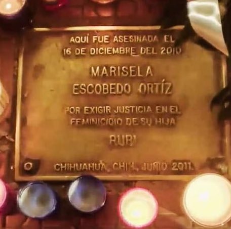 nancymontalvan's tweet photo. Hoy se cumplen 10 años del asesinato de Marisela Escobedo, activista a raíz del asesinato de su hija Rubí.
10 años sin justicia. 
¡No más defensoras de derechos humanos asesinadas! 
#JusticiaparaMarisela https://t.co/0sTQYWfUxb