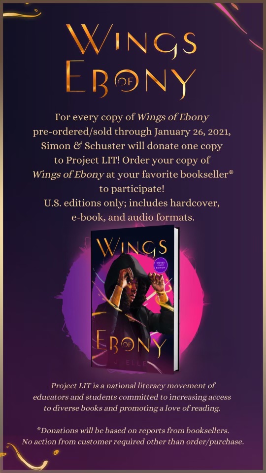 Houston girls. smh Hearts so big. Beyoncé would be so proud. 🥺

#WingsOfEbony is such a gift to the genre, so this project just makes sense.

As part of #ProjectLit, your preorder donates a copy of this book to a teen reader. #GiftWINGS 

PreOrder Now: 
wingsofebony.com