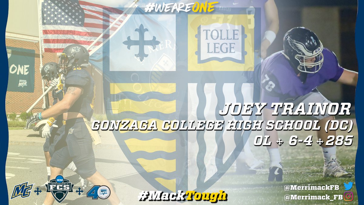Merrimack Football (@merrimack_fb) on Twitter photo Big athletic OL from WCAC powerhouse <a href="/GonzagaTDC/">GonzagaCHS Football 🦅</a> who plays the game with a mean streak #DMVTakeover #MACKTOUGH Big athletic OL from WCAC powerhouse <a href="/GonzagaTDC/">GonzagaCHS Football 🦅</a> who plays the game with a mean streak #DMVTakeover #MACKTOUGH