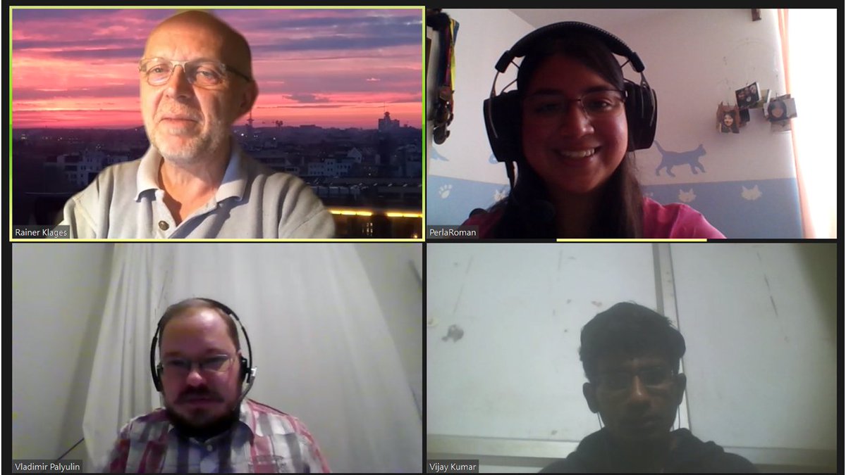 PerlaRoman27's tweet photo. Today I had a fantastic discussion about the stochasticity in the foraging movement of sea turtles with our collaborators from the school of mathematical science at QMUL and Skoltech.
 Really excited with the possibilities of this collaboration!
#EcologyMovement #Skoltech #QMUL https://t.co/Q5aXjhHEyo