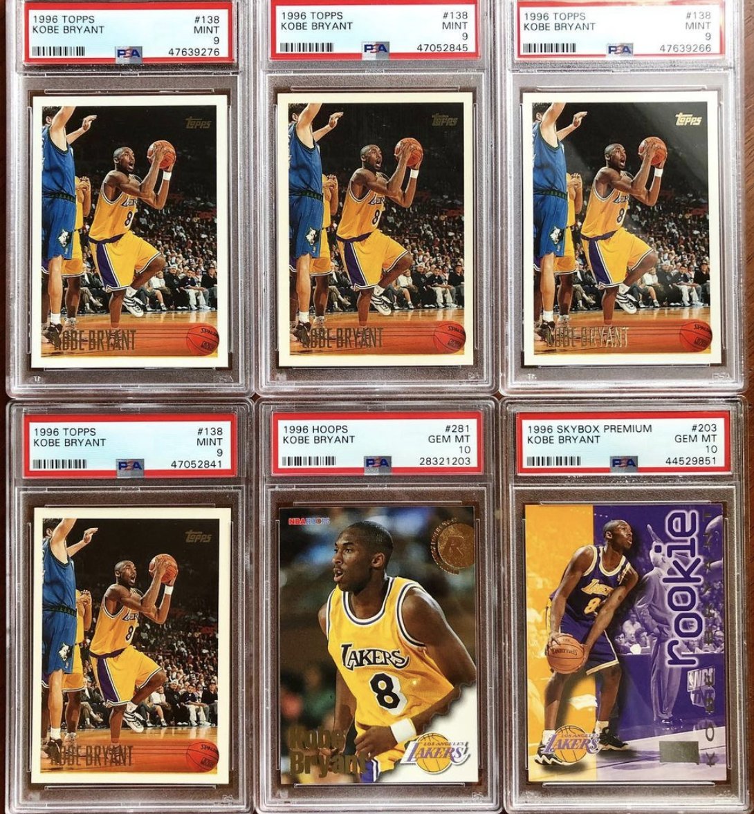 Looking for a safe sports card investment?Kobe Bryant is a great place to start.Now you gotta be able to hold for the long run.We personally can't buy enough Kobe, here's why ** Why We Buy Kobe Cards Thread **