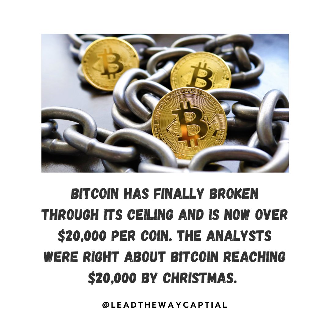 LTWCapital's tweet photo. Some analysts are saying 2021 Bitcoin could reach $100k per coin; what do you think?
•
#bitcoin #bitcointrading #bitcoinmining #ethereum #cryptocurrency #crypto #portfoliobuilding #diversy #fomo #financialfreedom #financialliteracy #financialindependence #investing101 https://t.co/hghzNAvGlY