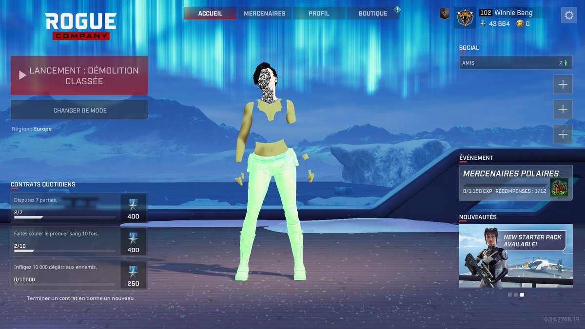 winnieb_twitch's tweet image. Server up !😏 #RogueCompany