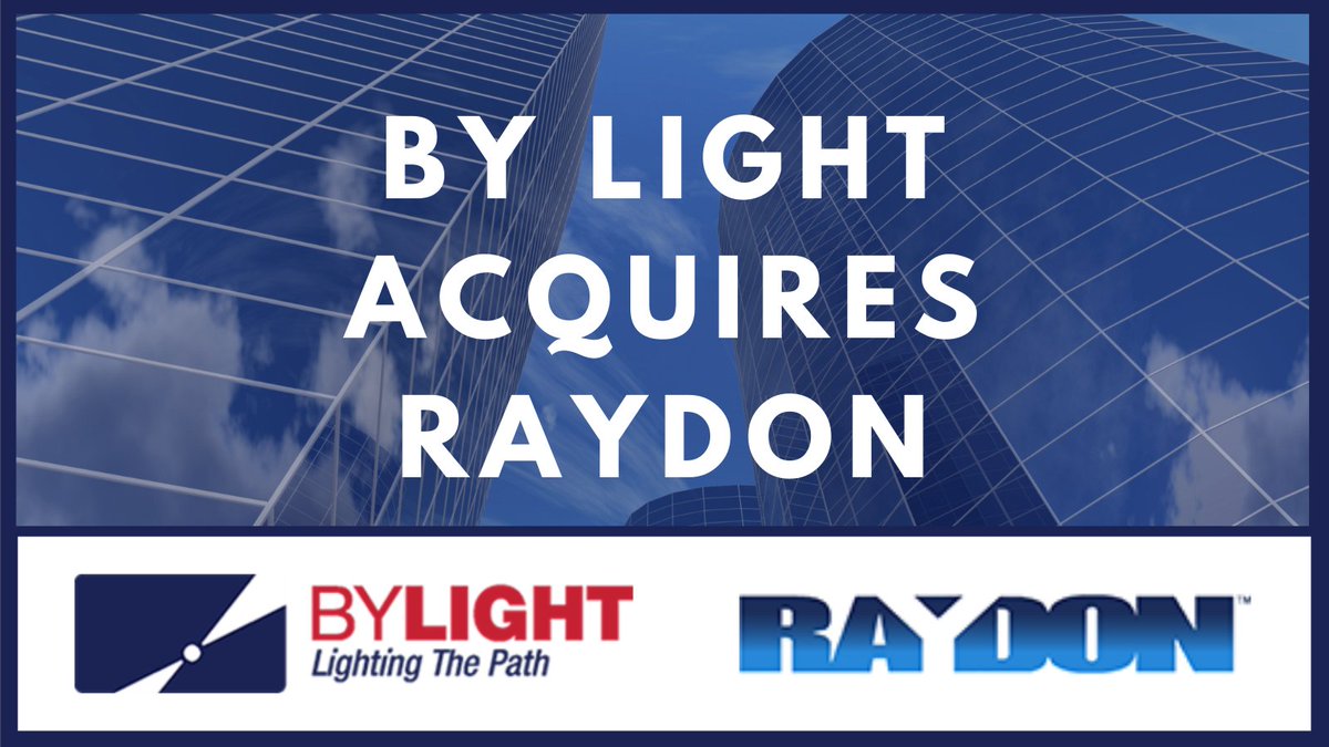 ByLightLLC's tweet image. By Light Professional IT Services has acquired Raydon Corporation. Read the article here: lnkd.in/dB3RE9E
#bylight #virtual #adaptable #integratedsolutions #militarytrainingtechnology