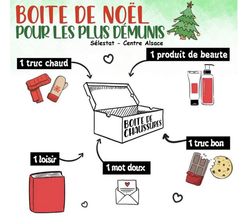 ClgFGarandeau's tweet photo. Conseil Vie Collégienne -  Garandeau - action de solidarité en partenariat av. @CroixRouge en faveur des adultes démunis. Dans 1 boîte cadeau : 1 « truc » bon, 1 « truc » chaud, 1 loisir, 1 produit de beauté, 1 mot doux. @DSDEN17 @acpoitiers https://t.co/Uq13PUf9rc